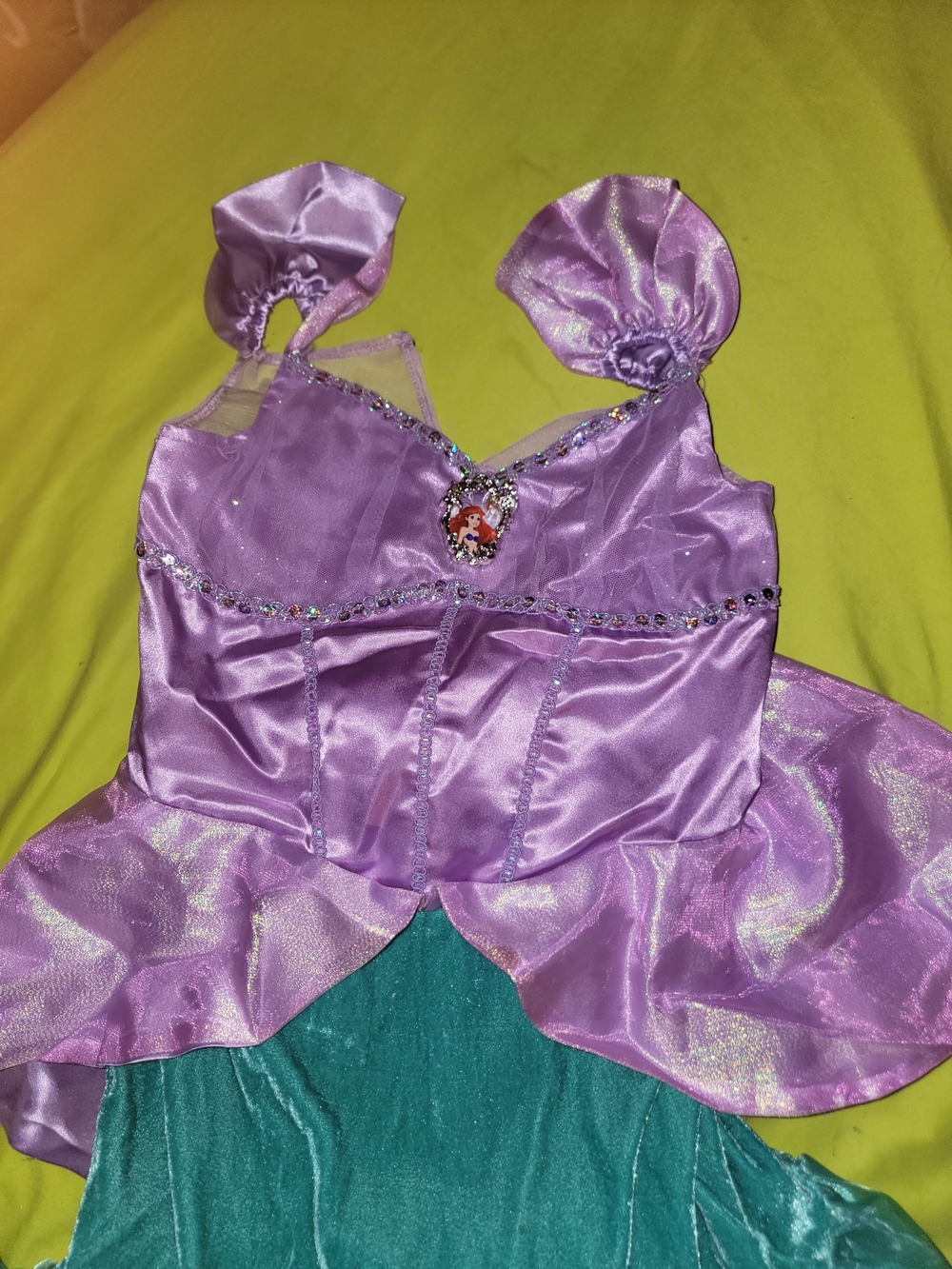 Disney Purple Ariel-Inspired Princess Dress with Jewel Accent - Picture 4 of 12